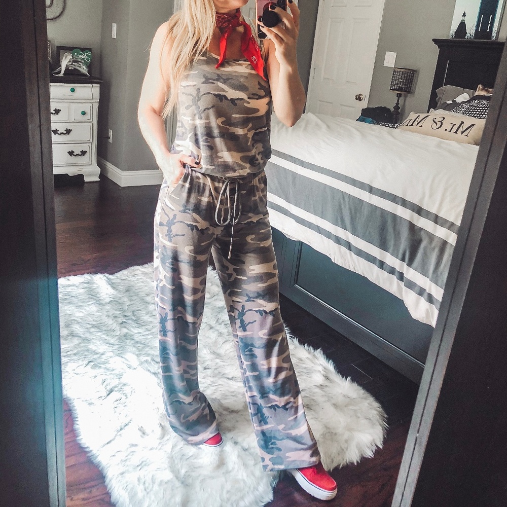 Camo Romper